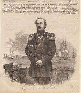 Almirante Stepan Stepanovich Lesovsky 1816-1866 em Nova York, 1863. de Unbekannt