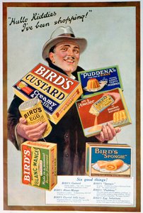 Anúncio para Alimentos para pássaros, 1920 de Unbekannt