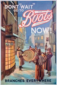 Anúncio para Boots the Chemists, 1924 de Unbekannt