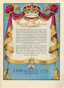 Anúncio para Cow & Gate Ltd., 1951 de Unbekannt