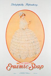 Anúncio para sabão Erasmic, 1920 de Unbekannt