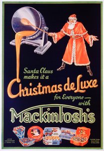 Anúncio para caramelos Mackintoshs, 1934 de Unbekannt
