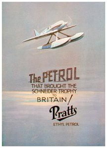 Anúncio para Pratts Ethyl Gasolina, c1928 de Unbekannt
