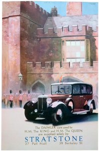 Anúncio para revendedores de carros de Stratstone, 1935 de Unbekannt