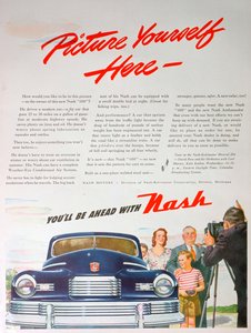Anúncio para o carro Nash 600, 1946 de Unbekannt