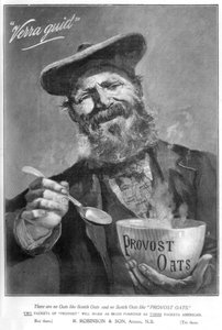 Anúncio para a aveia do reitor, 1901 de Unbekannt