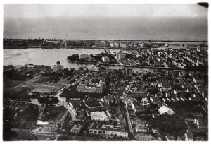 Vista aérea de Recife, Brasil, de um Zeppelin, 1930 1933 de Unbekannt