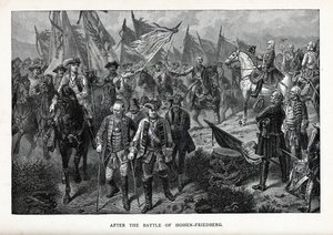Após a Batalha de Hohenfriedberg, 1882 de Unbekannt
