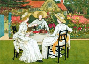 Chá da tarde, 1886 de Unbekannt