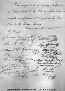 Acordo exigindo a anexação, 1869, 1920 de Unbekannt