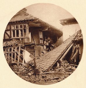 Danos causados por ataques aéreos em Croydon, 1915 1935 de Unbekannt