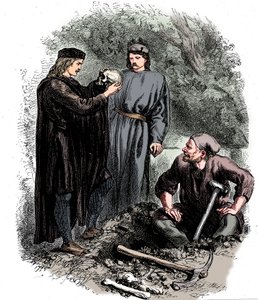 Infelizmente, pobre Yorick! Eu o conheci, Horatio, c1850 de Unbekannt
