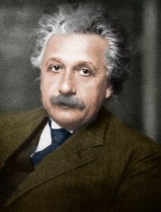 Albert Einstein, matemático e físico alemão-suíço-americano. de Unbekannt