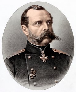 Alexandre II 1818-1881, czar da Rússia de 1855, c1880 de Unbekannt
