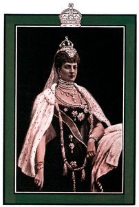 Alexandra da Dinamarca 1844-1925, rainha consorte do rei Eduardo VII, 1902-1903 de Unbekannt
