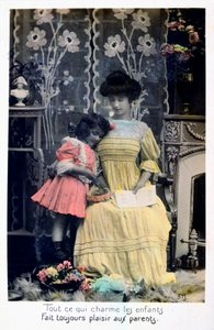Tudo o que encanta as crianças .., French Postcard, c1900 de Unbekannt