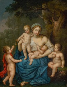 Alegoria da maternidade de Unbekannt