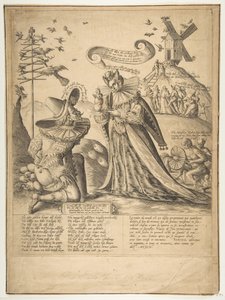 Alegoria sobre a vaidade. de Unbekannt