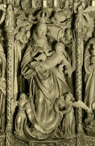 Alterpiece, igreja paroquial de Hallstatt, Hallstatt, Alta Áustria, c1935. de Unbekannt