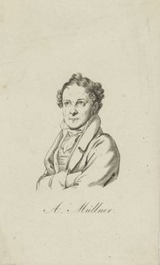 Amandus Gottfried Adolf Müllner 1774-1829, 1810-1820. de Unbekannt