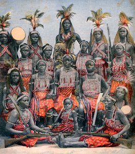 Guerreiros amazônicos, 1891 de Unbekannt