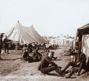 Acampamento americano, Melette, França, c1914-c1918 de Unbekannt