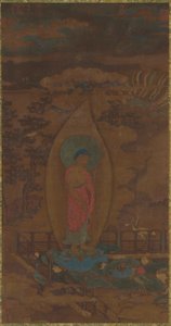 Amitabha Acolhendo uma Alma no Paraíso, dinastia Ming, séculos XVI-XVII. de Unbekannt