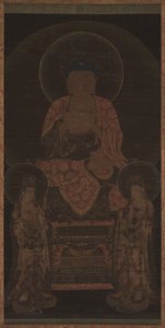 Tríade Amitabha, c. século 13. de Unbekannt