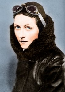 Amy Johnson, piloto, c1930s 1936 de Unbekannt
