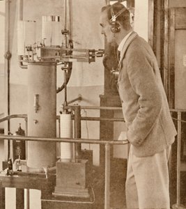 Um centro meteorológico do dirigível, 1927 de Unbekannt