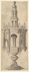 Uma arquitetura arquitetônica, ca. 1530-40. de Unbekannt