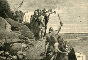 Um incidente na Guerra Jugurthine, 1890. de Unbekannt
