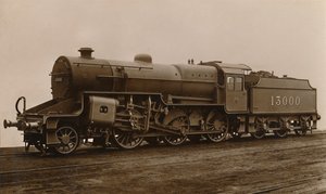 Uma locomotiva de tráfego misto LMS, c1930s. de Unbekannt