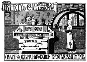 Um anúncio para Liberty and Co Ltd, 1898 de Unbekannt