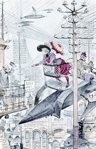 Uma ideia do mundo como seria em 1953, 1883 de Unbekannt