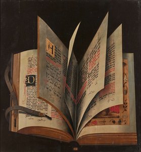 Um livro aberto, meados do século 16 .. de Unbekannt