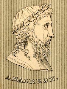 Anacreon, c582-485 aC, 1830. de Unbekannt