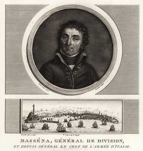 Andre Massena, Duque de Rivoli, General de Divisão, General-Chefe do Exército Italiano de Unbekannt
