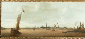 Vista de Antuérpia de Unbekannt