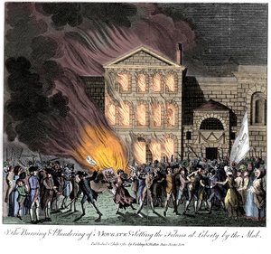 Motins anti-católicos de Gordon, Londres, 6-7 de junho de 1780 de Unbekannt