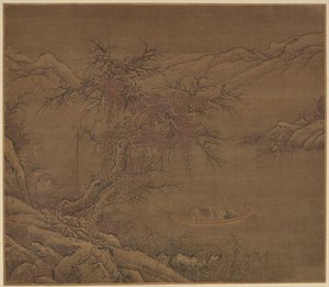 Aproximando-se da costa de inverno, dinastia Ming, 1368-1644. de Unbekannt