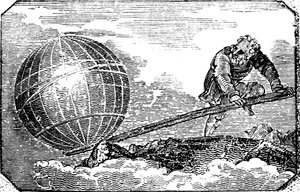Arquimedes c287-212 aC, matemático e inventor da Grécia Antiga, 1824 de Unbekannt