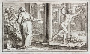 Arquimedes a gritar "Eureka!", século III a.C. de Unbekannt