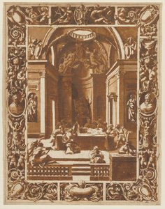 Conferência de Arquitetura, c. 1622 de Unbekannt