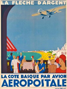 Aéropostale. A Costa Basca, cerca de 1928-1930. de Unbekannt