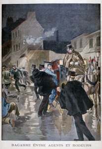 Preso pela polícia, Paris, 1900 de Unbekannt