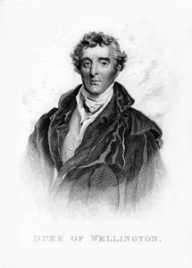 Arthur Wellesley, 1º Duque de Wellington, soldado e estadista britânico, século XIX de Unbekannt