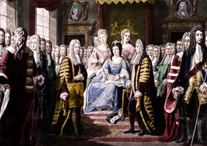 Artigos da União Apresentados pelos Comissários à Rainha Ana, 1706 de Unbekannt