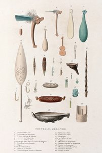 Artefatos da Nova Zelândia de Unbekannt