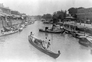 Ashar Creek, Basra, Iraque, 1917 de Unbekannt